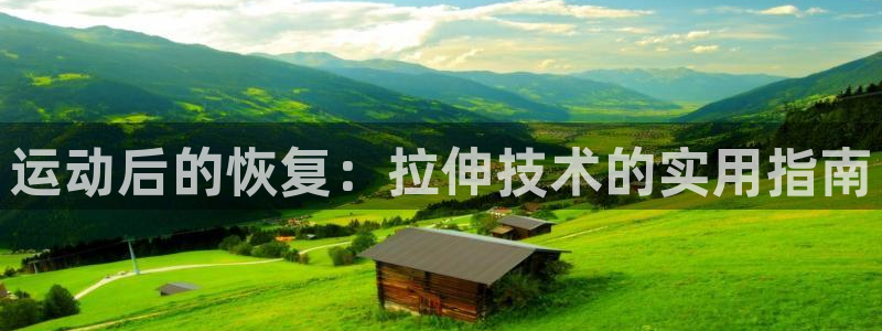 ug环球官网：运动后的恢复：拉伸技术的实用指南