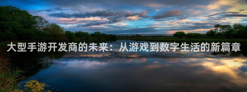 庄闲玩法麻将：大型手游开发商的未来：从游戏到数字生活的新篇章